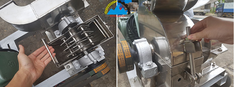 cấu tạo của máy nghiền