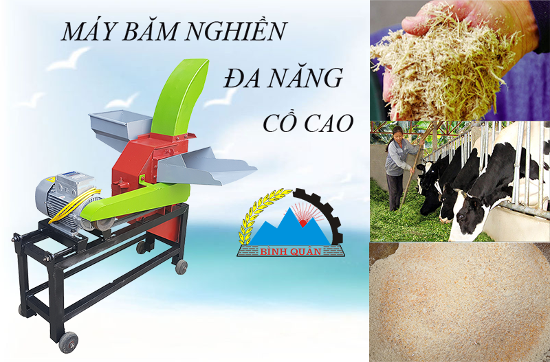 máy băm nghiền đa năng cổ cao