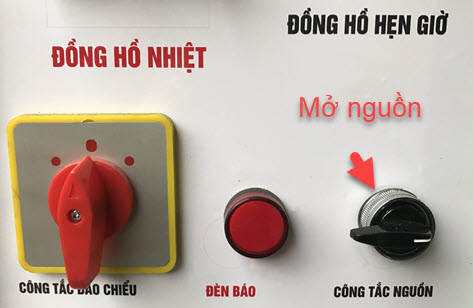 công tắc nguồn máy rang