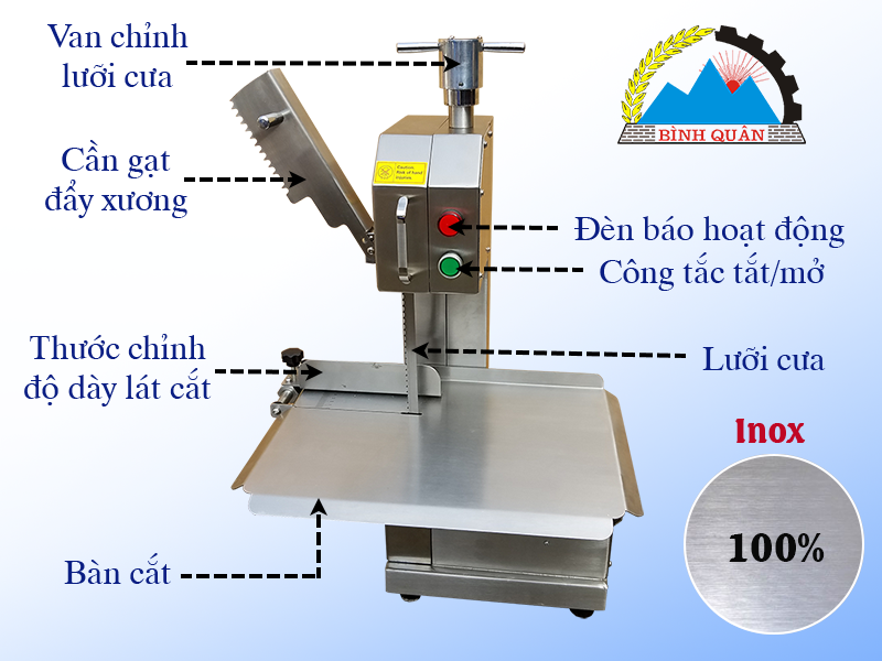 cấu tạo của máy cưa xương