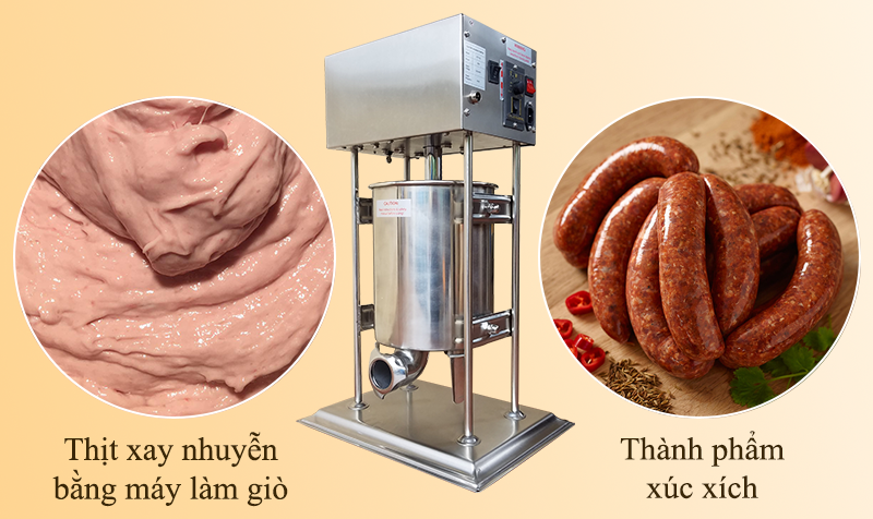 máy đùn xúc xíc