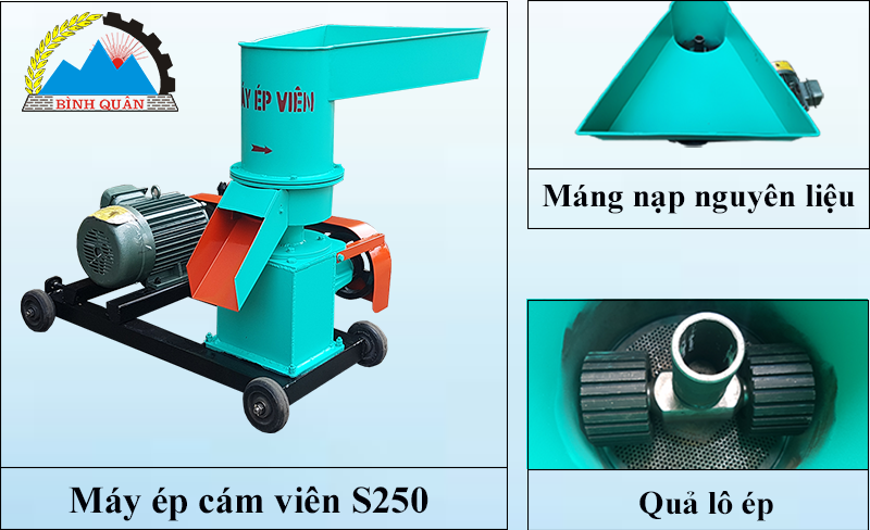 máy ép cám viên công nghiệp