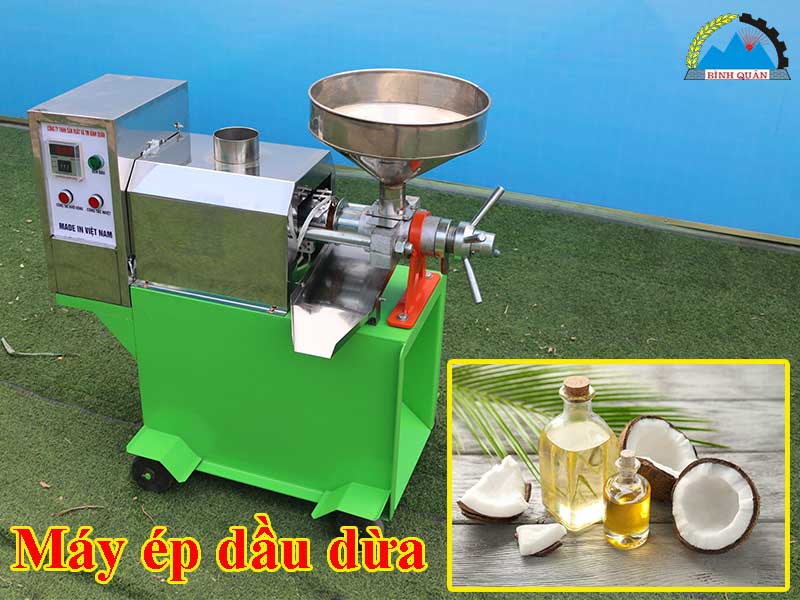 máy ép dầu dừa