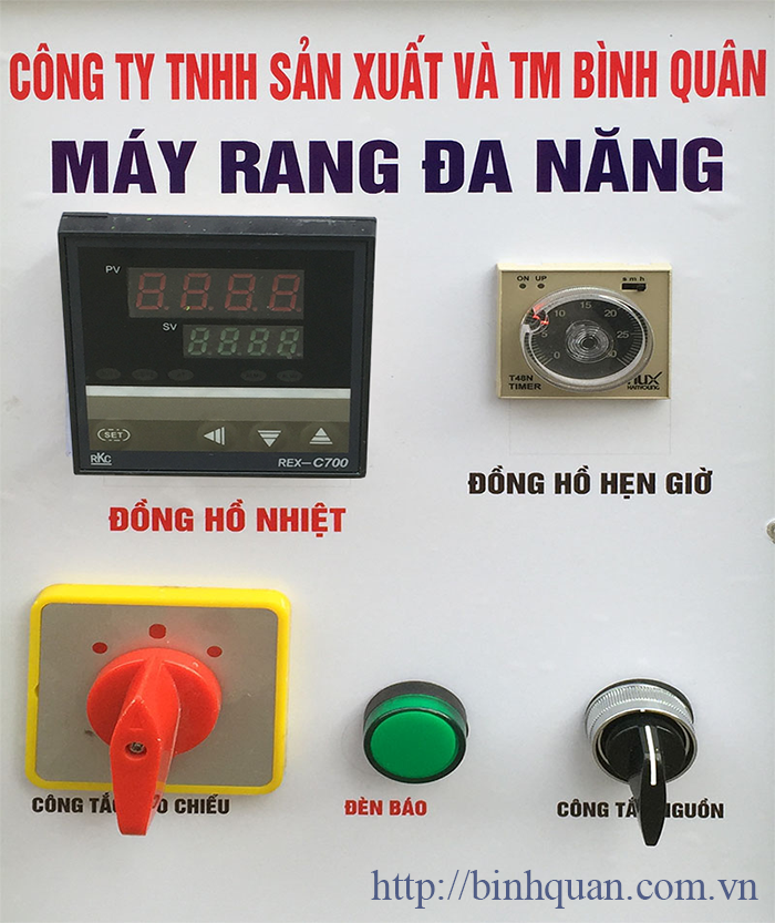 bảng điều khiển máy ép dầu