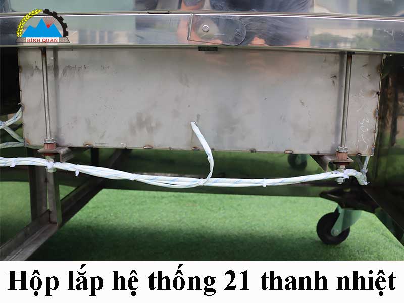 máy rang hạt dẻ