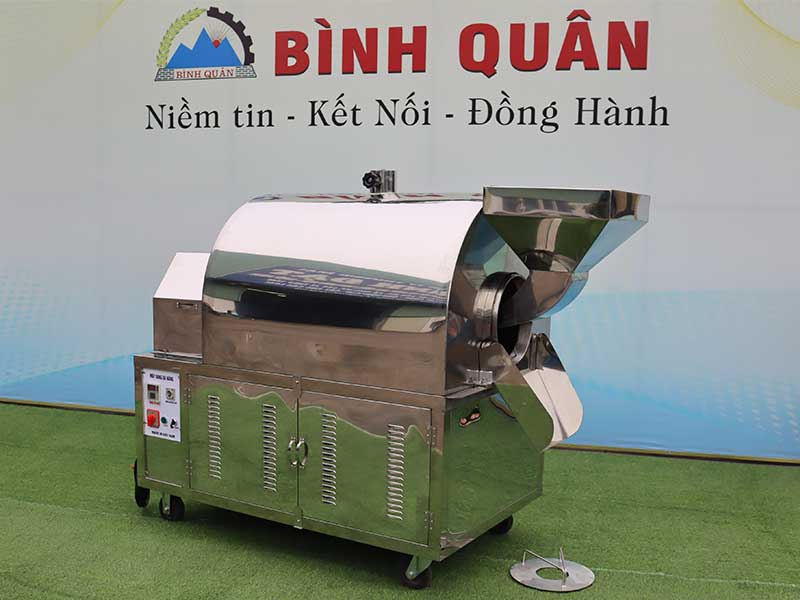 máy rang hạt dẻ