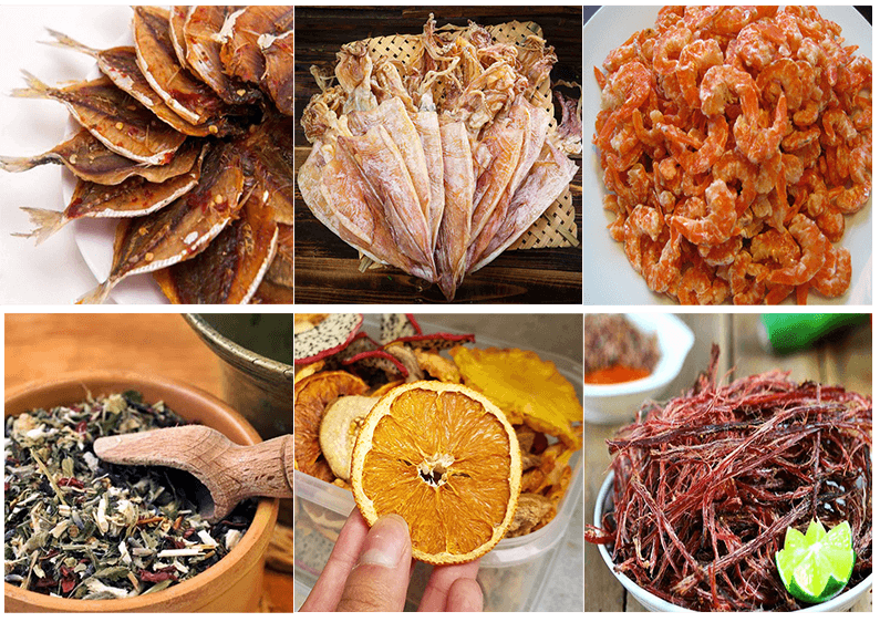 Hải sản – Thịt khô