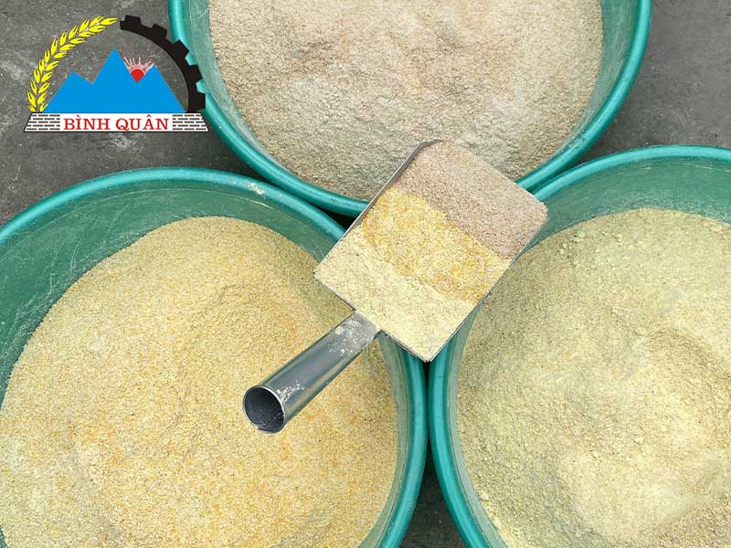 thành phẩm sau khi nghiền