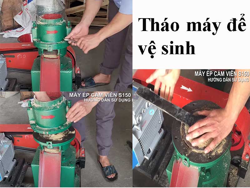máy ép cám viên S150