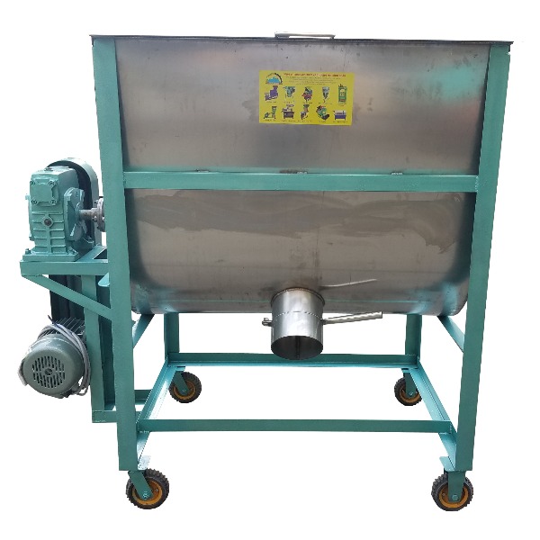 Máy Trộn Nguyên Liệu Ngang Inox 150kg/mẻ (MTI-01)