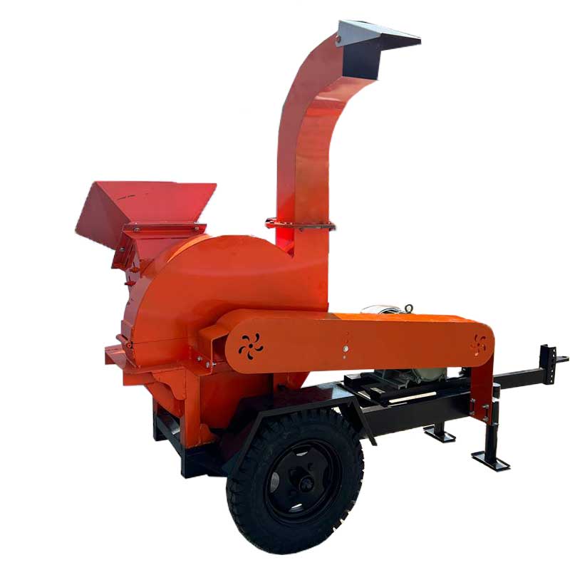 Máy Băm Cành Bệ Kéo