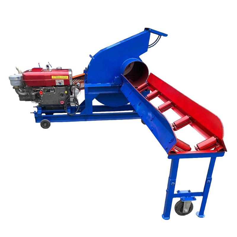 Máy băm chuối công nghiệp lắp đầu nổ