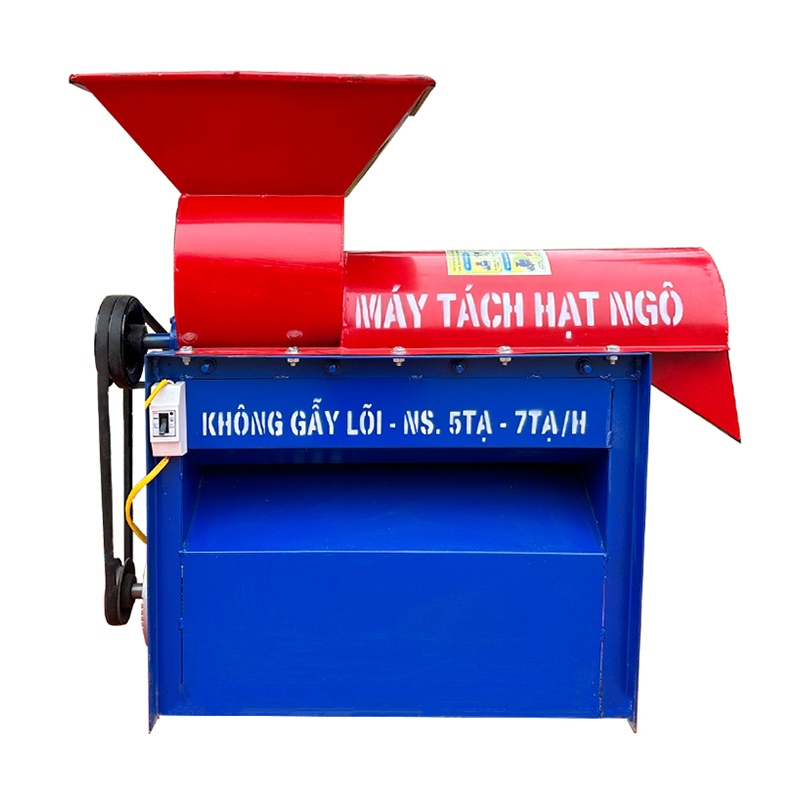 Máy Tách Ngô Tròn Hộp Quạt Siêu Sạch (MTN - 04)