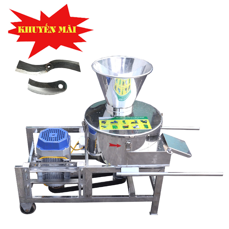 Máy Băm Chuối Đa  Năng Inox Có Bánh Xe