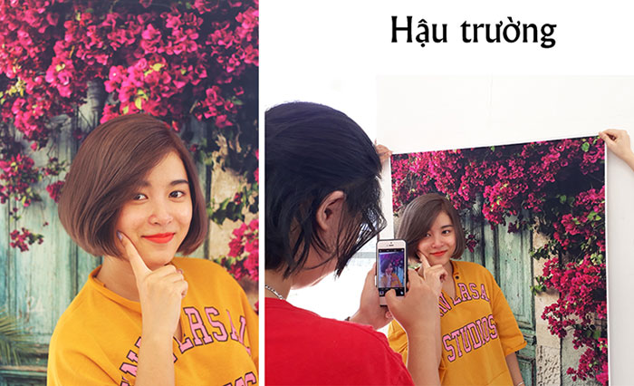 Ảnh từ phông nền mang lại cho hình ảnh vô cùng sắc nét như thật