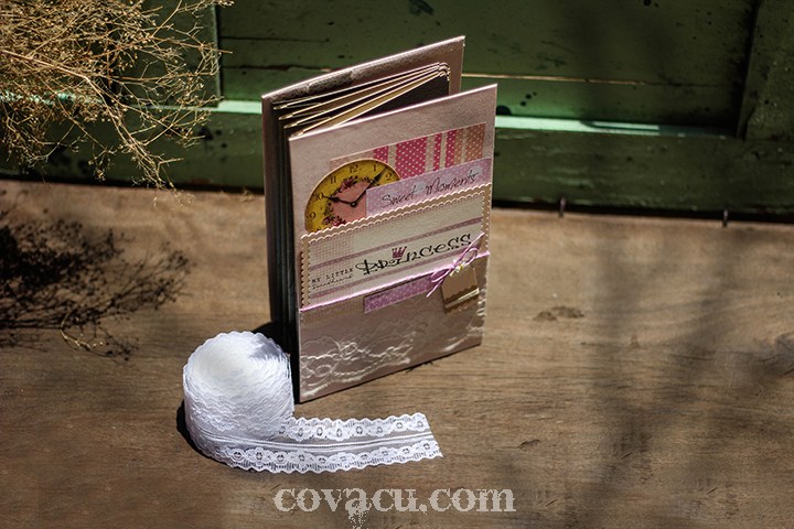 Fly album handmade dễ thương dành cho bé gái