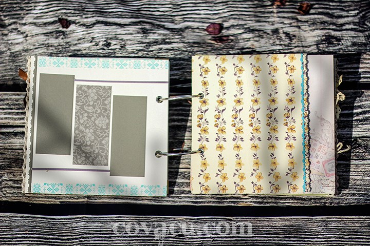 Scrapbook album ảnh handmade Believe