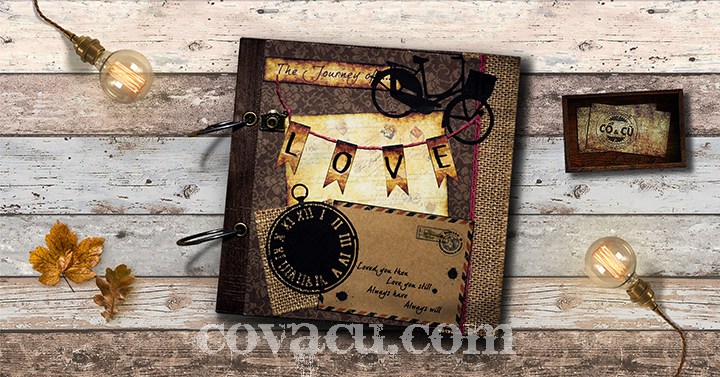 album ảnh scrapbook độc đáo