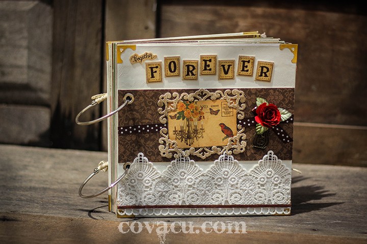 Scrapbook Vintage Together Forever