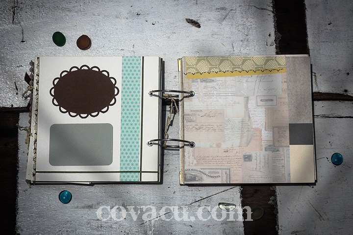 Quà handmade cho bé, cho tuổi trẻ - scrapbook We're Growing - Sweet Laughing