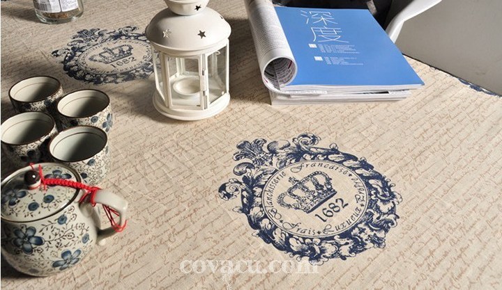 Vải canvas phong cách vintage thích hợp để trang trí nhà
