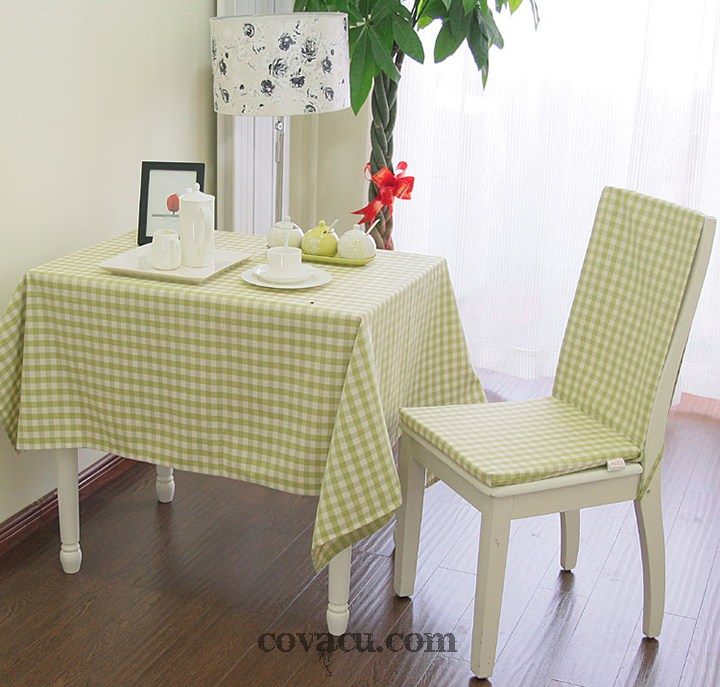 Vải Canvas xanh lá Pastel