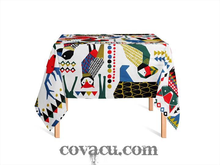  Vải canvas Color Animals