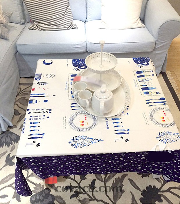 Vải mang màu sắc Blue Water Color độc đáo và ấn tượng