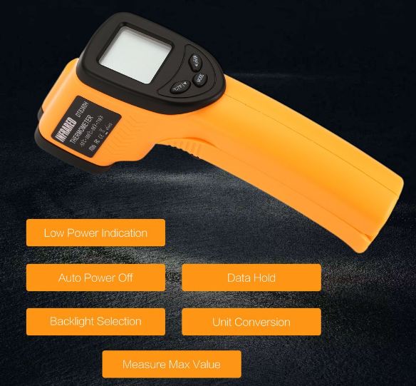 Súng đo nhiệt độ bằng laser giá rẻ