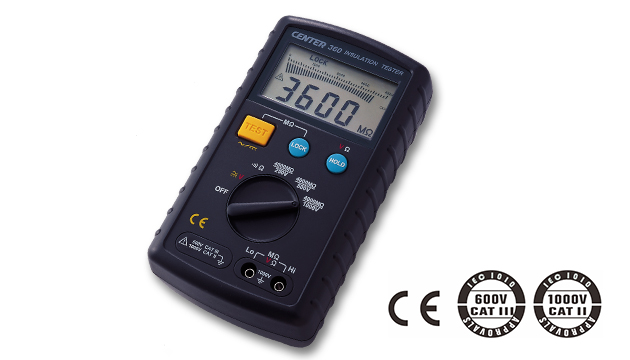 MÁY ĐO ĐIỆN TRỞ CÁCH ĐIỆN CENTER 360