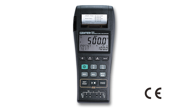 Bộ ghi nhiệt độ, áp suất ((k/J Type) CENTER 500