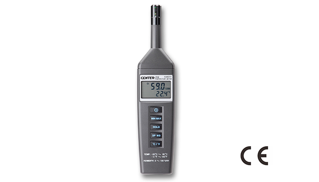 Máy đo nhiệt độ và độ ẩm (Kích thước nhỏ gọn, điểm sương, Web Bulb) CENTER 316