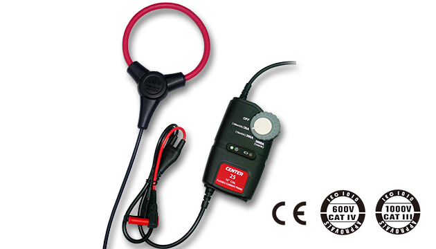 Ampe kìm AC  với kẹp linh hoạt CENTER 25