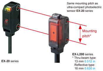 Cảm biến Laser Panasonic EX-L200 Series