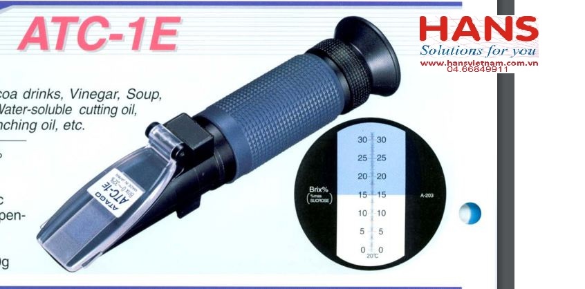 Khúc xạ kế đo độ ngọt cầm tay Atago ATC-1E