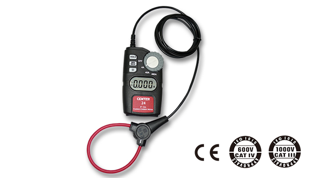 Ampe kìm AC  với kẹp linh hoạt CENTER 24