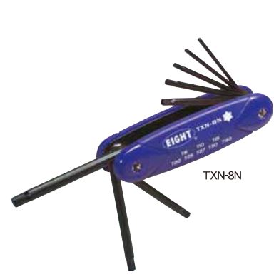 Bộ lục giác Torx hình sao Eight  dòng TXN-*N