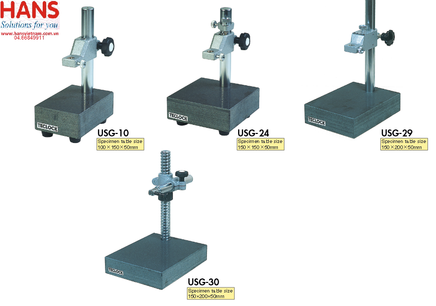 Chân đế gá đồng hồ so USG