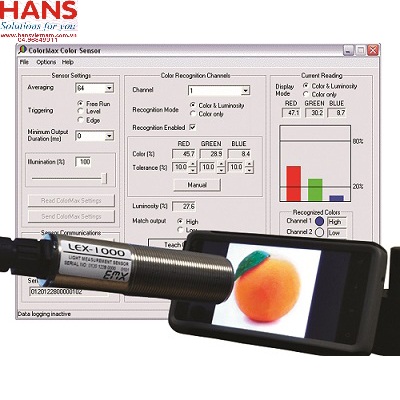 Color Light Measurement Sensor EMX LEX-1000