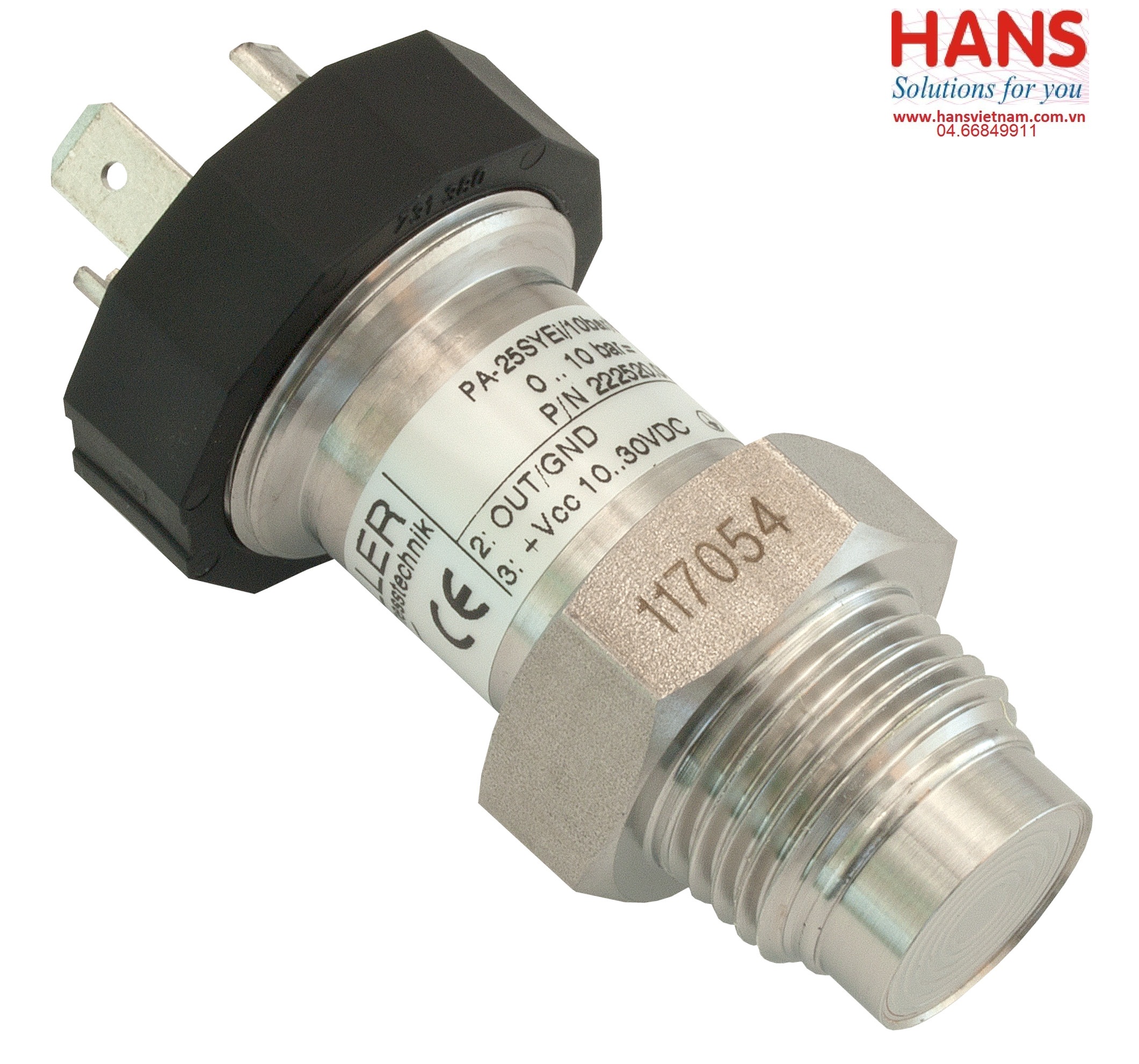 Intrinsically safe piezoresistive pressure transmitters Keller Series
