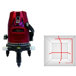 Máy cân bằng laser đỏ độ sáng cực cao 3 tia SA335X