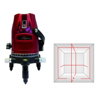 Máy cân bằng laser đỏ độ sáng cực cao 5 tia SA535X