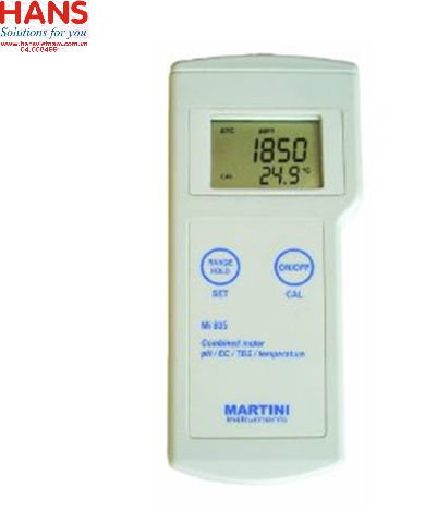 Máy đo pH, EC, TDS, nhiệt độ Mi805