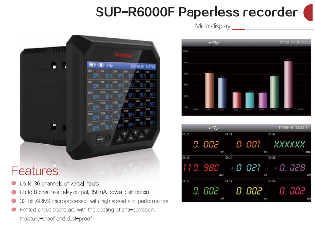 Bộ ghi dữ liệu (recorder) Supmea