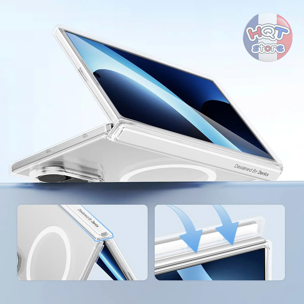 [Grand Combo] Ốp Benks Crystal Case Samsung Z Fold 8