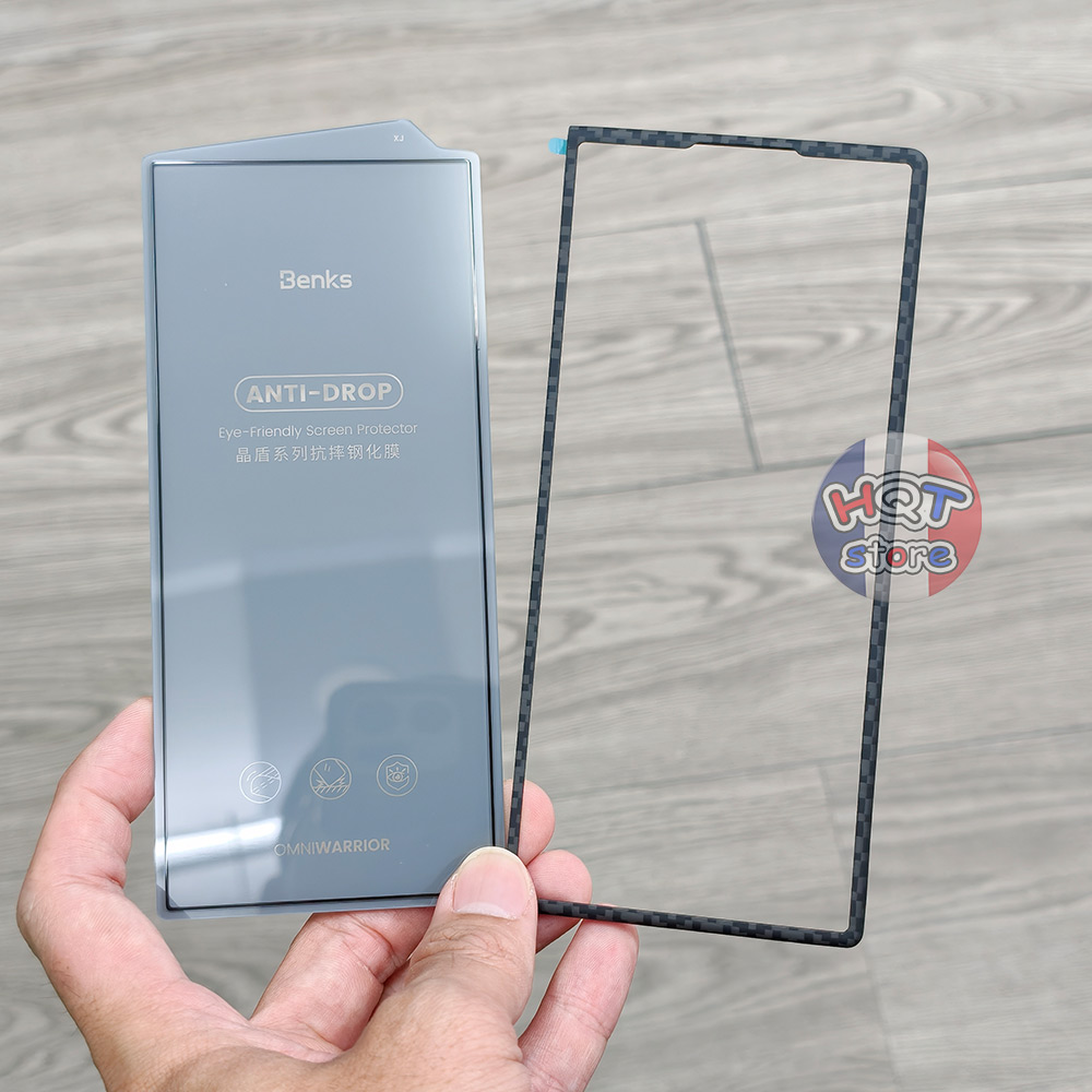 Combo Kính Ốp Benks ArmorGrid Air Case Samsung Z Fold 8 Ultra