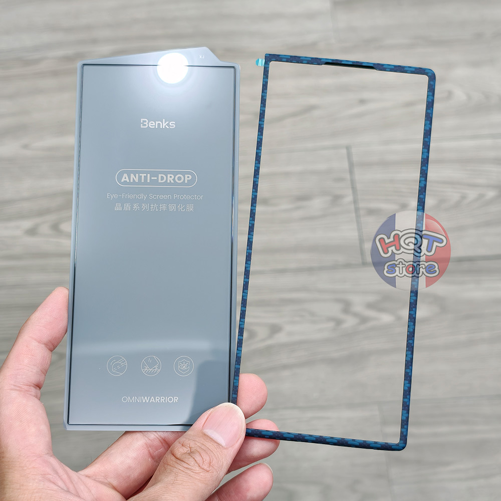 Combo Kính Ốp Benks ArmorGrid Air Case Samsung Z Fold 8 Ultra