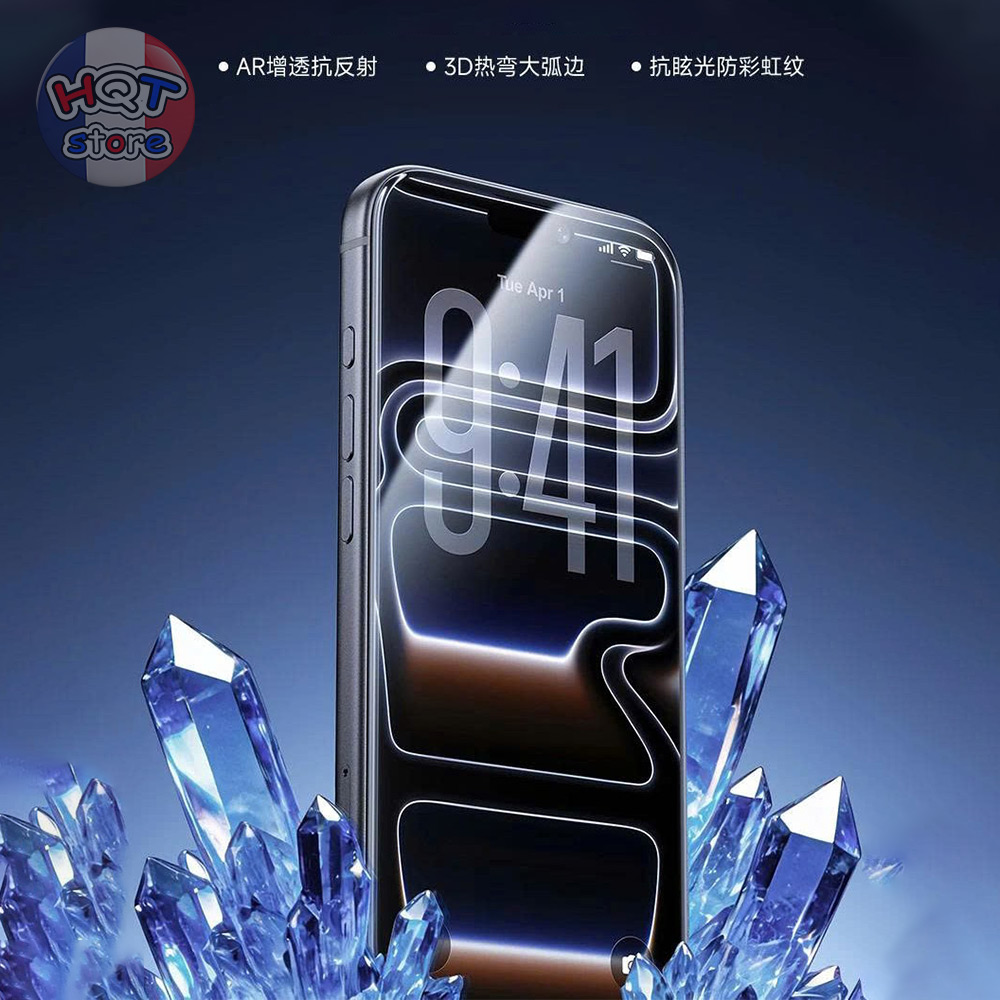 Kính Benks GlassWarrior Ultra 3D AR iPhone 17 Pro Max / 17 Pro