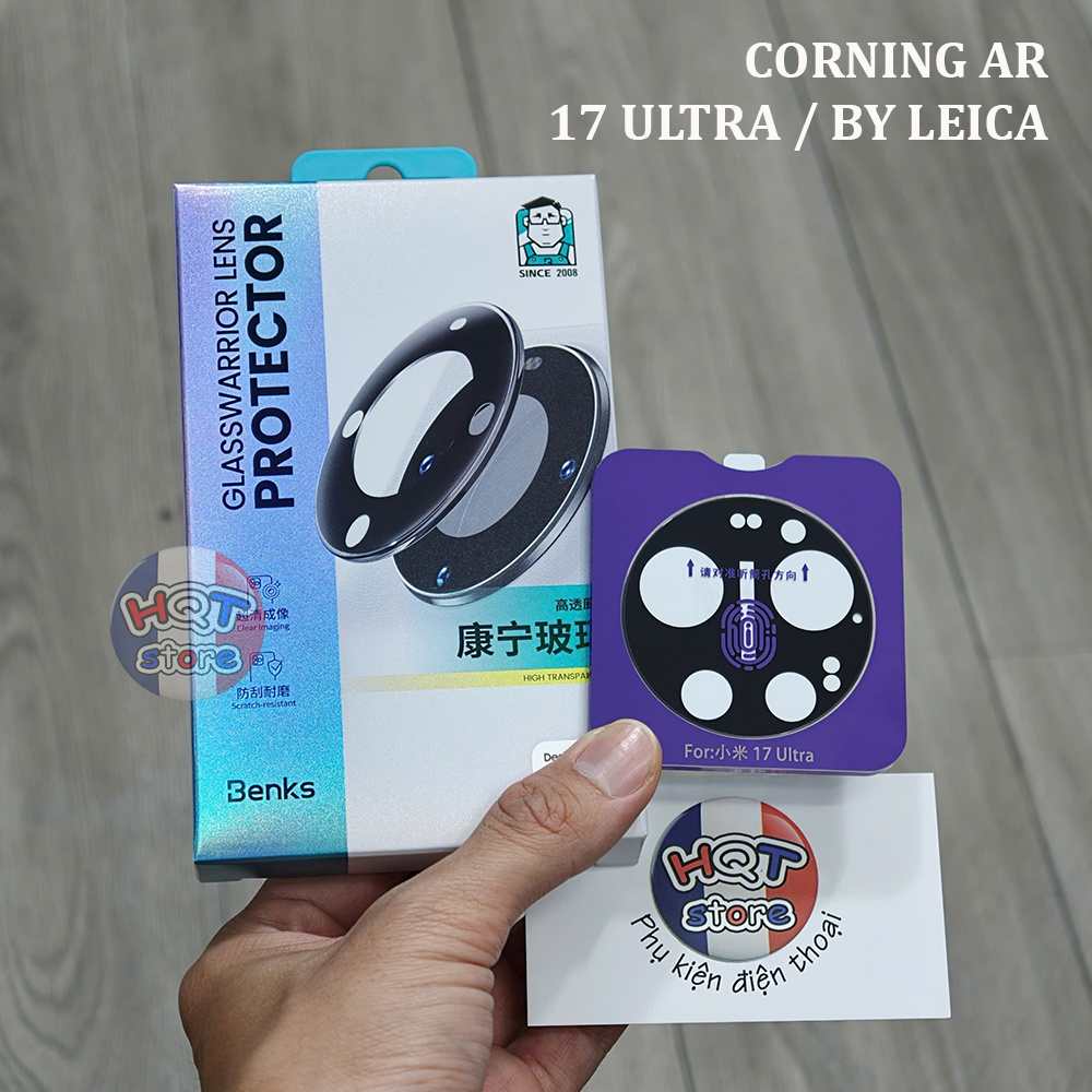 Kính Camera Benks Corning AR Xiaomi 17 Ultra / By Leica