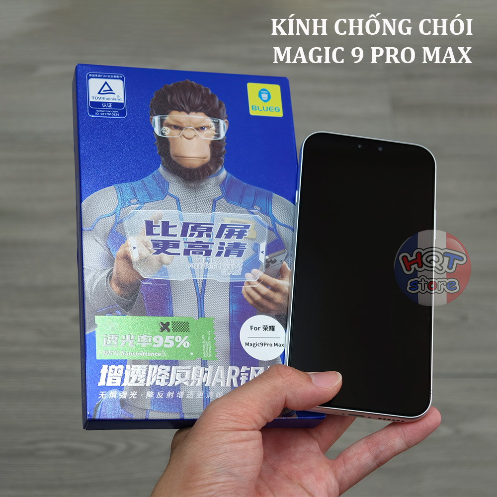Kính chống chói BlueO Ultra Clear AR Honor Magic 9 Pro Max